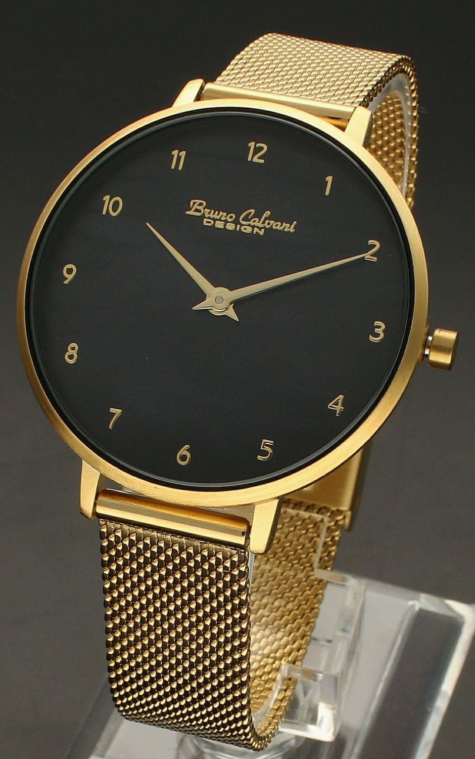 Zegarek damski na złotej bransolecie Bruno Calvani BC90558 GOLD.jpg